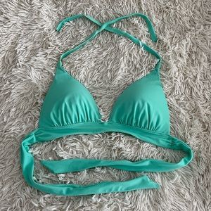 Teal Triangle Bikini